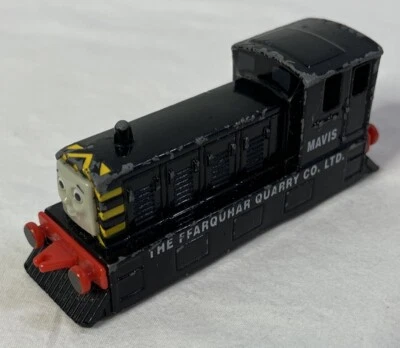 Ertl Mavis литой Thomas поезд бак двигателя винтажный 1993 друзей редкая черный - Изображение 1 из 4