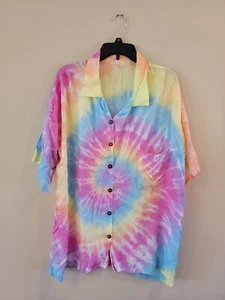 Button Up Shirt Dye Colors Size: XL - Picture 1 of 5