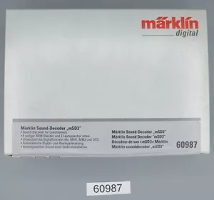 Märklin 60987 SoundDecoder mSD3 für E-Lok mit Kabelbaum #NEU in OVP# - Bild 1 von 1