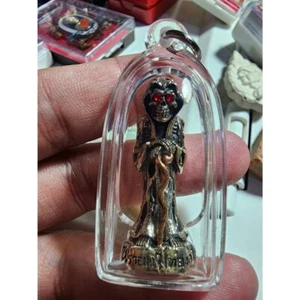 Amuleto oculto tailandés Prai Mae Thongkham de Ajarn Subin recubierto raro y poderoso - Imagen 1 de 11