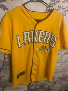 Maglia maglia uomo Los Angeles Lakers maglia con bottoni Pro Standard NBA Medium - Foto 1 di 9
