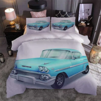 Modern sports car 3D Print Duvet Quilt Doona Covers Pillow Case Bedding Sets — 第 1/4 张图片