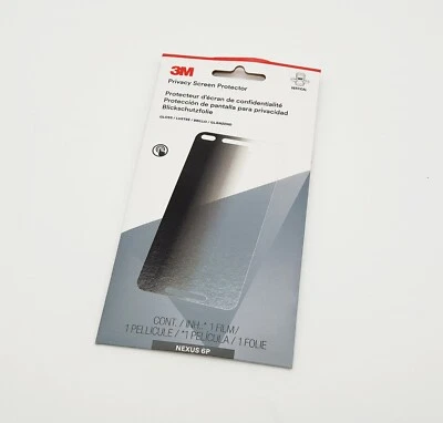 Película brillante protectora de pantalla de privacidad 3M MPPGG001 20 piezas para Google Nexus 6P Foto 1 de 4