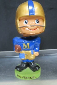 Michigan Wolverines College Football Souvenir Nodder Bobblehead - 1962 - Bild 1 von 9