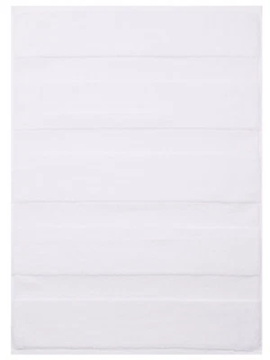 Betz Badvorleger DELUXE Badematte Duschvorlage Gr. 50x68 cm 100% Baumwolle weiß - Bild 1 von 4