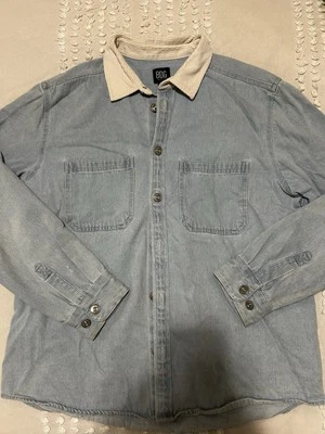 Men’s BDG Jean Button Down Shirt Size Medium - Image 1 of 4