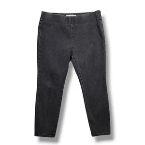 Soft Surroundings Skinny Jeans Womens Large Petite Worn Elastic Ultimate Denim - Picture 1 of 8