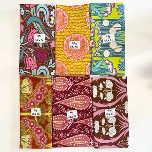 RARE Love By Amy Fabric For Rowan Cotton Fabric Retro Floral Pattern Job Lot 1m - Picture 1 of 17