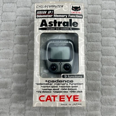 Cat Eye Astrale Bike Computer CC-CD100 N Cadence Cyclo Computer New! - Image 1 of 3