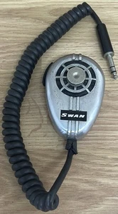 1970's VINTAGE SWAN HAND HELD DYNAMIC PUSH TO TALK MICROPHONE AKA Collins MM-1 - Zdjęcie 1 z 4
