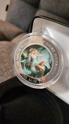 4Qs Green Fairy 12th Annual 2022 1/4 Pound $40 Silver Strike 999 RARE 175 Minted - Image 1 of 4