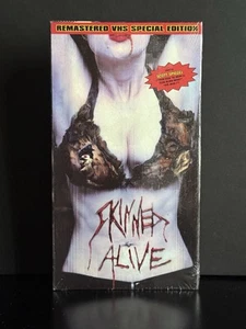 Skinned Alive VHS RARE Horror VHS SOV Tempe Video J.R. Bookwalter 1989 SEALED!! - Picture 1 of 5