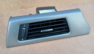 BMW E90 E92 E93 335i OEM Front Left Dash Vent + Alum Trim Panel *Glacier Silber* - Picture 1 of 16