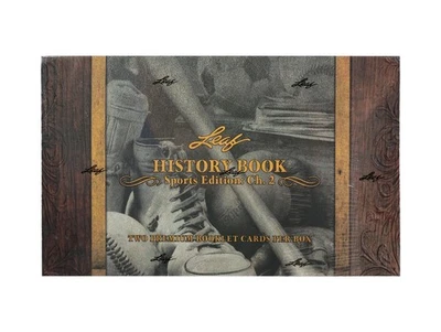 2025 LEAF HISTORY BOOK SPORTS EDITION: CHAPTER 2 HOBBY BOX - Image 1 of 4