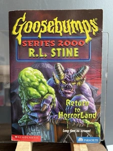 Goosebumps Series 2000 #13 Return to Horrorland R.L. Stine - 1st Print VG - Bild 1 von 7