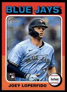 Topps Heritage Joey Loperfido #709 2024 alto número impresión corta radiocontrol Blue Jays - Imagen 1 de 2