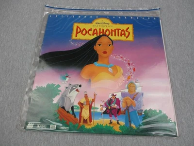 Vintage Walt Disney Pocahontas LaserDisc Letterbox THX NTSC Made in Japan Stereo - Image 1 of 4