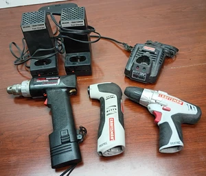 Craftsman Nextec Twelve Volt Cordless Tools Set Drill, Right Angle Drill - Picture 1 of 14