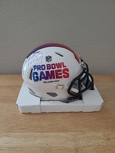 Danielle Hunter Pro Bowl Games Signed Mini Helmet - Picture 1 of 6