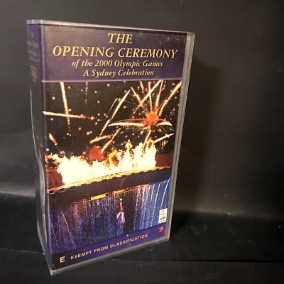The Opening Ceremony of the 2000 Olympic Games A Sydney Celebration VHS 2000 VGC - Image 1 of 4