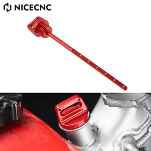 CNC Engine Oil Dipstick Stick Plug For Honda XR650L 1993-2025 XR600R 1983-2000 - Foto 1 di 7