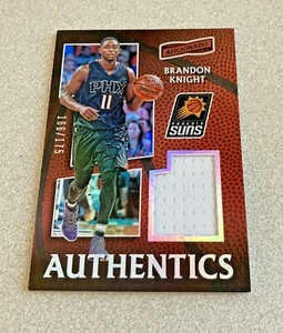 2016-17 Panini Aficionado Authentics #63 Brandon Knight Suns /175 - Picture 1 of 2