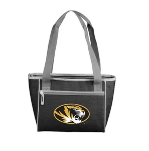 NCAA Missouri Tigers Crosshatch 16 Can Cooler Tote - Picture 1 of 5