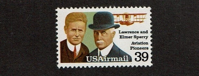 1985 U.S. AIRMAIL 39c SPERRY Aviation  Sc#C114 M/NH/OG GEM! - Image 1 of 1