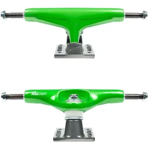 Tensor Skateboard Trucks Mag Light Glossy Green/Gunmetal 5.25 (8.0" Axle) Pair - Picture 1 of 4