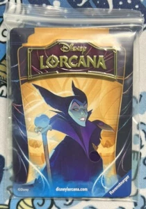 Disney Lorcana Maléfica Púrpura Promo Prensa Prensa Prensa Prensa Insignia 2023 Exclusivo Convención - Imagen 1 de 2