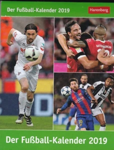 Fußball Kalender 2019 365 Blatt zum Abreißen mit sehr vielen Infos - Bild 1 von 1