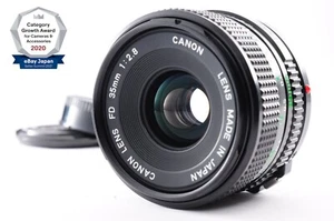**MINT** Canon New FD NFD 35mm f/2.8 MF Wide Angle Camera Lens w/ Cap From Japan - Picture 1 of 10