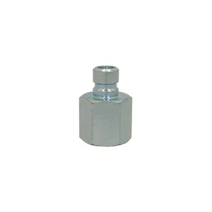 Quick Disconnect Mold Coolant Plug 1/4” Body x 1/4” Female NPT Steel - Picture 1 of 8