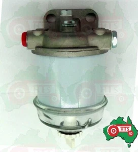 Fit for Massey Ferguson Diesel Fuel Filter Assy w/ 1/2" Ports Glass CAV - Picture 1 of 2
