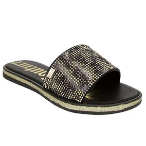 Juicy Couture Yippy Leopard Beads Slides Sandals Size 7 - Picture 1 of 7