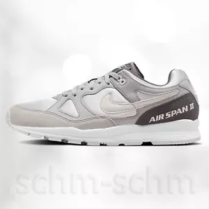 $100 MENS NIKE AIR SPAN II SE SU19 ATMOSPHERE GRAY SIZE 13 BQ8164 001 NEW - Picture 1 of 4