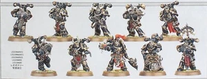 Warhammer 40k Chaos Space Marine Legionaries Squad (10) NO BOX - Picture 1 of 2