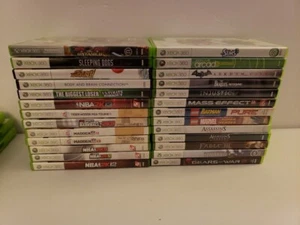 Lotto 26 giochi XBOX 360 Bundle, Fable, Lego, Gears Of War, Sims, Batman, testati - Foto 1 di 11