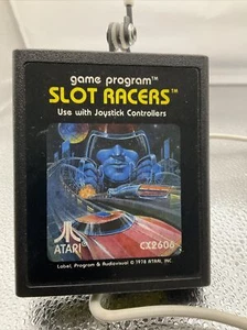 Atari 2600 Slot Racers Game Cartridge Guaranteed - Picture 1 of 2