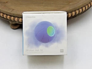 Cheerble Wicked SE Smart Automatic Interactive Dog Toy Ball, Blue New - Picture 1 of 4