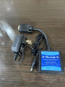 MuxLab Active VGA Balun II Transmitter 500141 W/ POWER ADAPTER - Picture 1 of 5