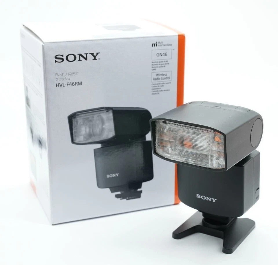 SONY HVL-F46RM Wireless Radio Control Flash - Image 1 of 1