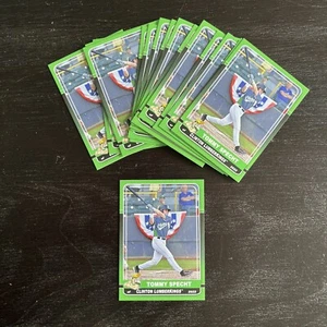 tommy specht 2022 clinton lumberkings x16 card lot. texas rangers top prospect - Picture 1 of 2
