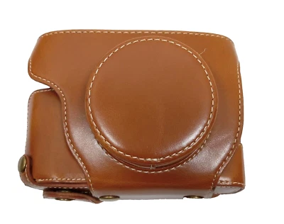 Leather Camera Case Cover No Strap - Image 1 of 4