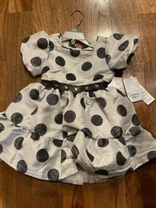 Disney Store Minnie Mouse Dress Girls Cruise Polka Dot size 3 4 5 6 New NWT - Picture 1 of 4