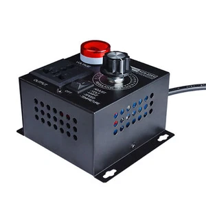 AC 120V~220V 4000W SCR Motor Speed Controller Volt Regulator Thermostat Dimmer - Picture 1 of 20