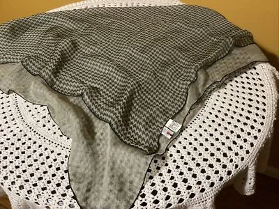 Vintage Rodier Silk Scarf Made In France 34” x 34” - Image 1 of 4