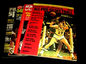 Basketball Magazines Lot of 4 All-Pro Basketball 1975, Pro-Sports 1974 - Picture 1 of 13