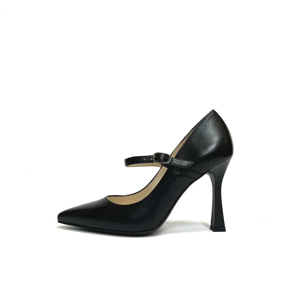 NERO GIARDINI SCARPE DONNA DECOLTE' CON TACCO ALTO E CINTURINO I308631D NERO - Immagine 1 di 4