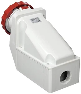TOMA 63A 3P+T SUPERFICIE IP67 SCHNEIDER ELECTRIC 81182 CETAC MERLIN GERIN 400V - Imagen 1 de 4